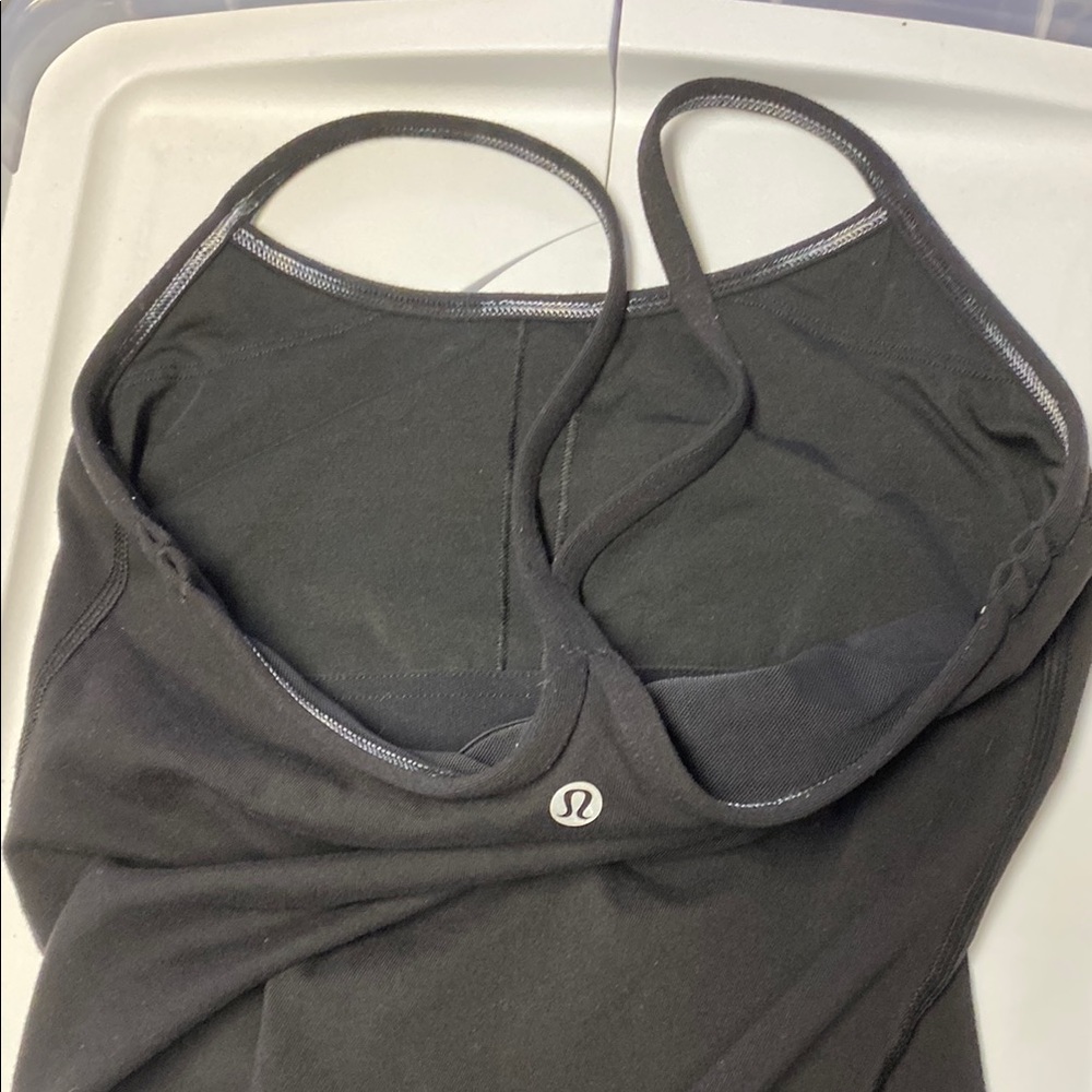 LULULEMON Racer Back Cotton Tank Top - Picture 4 of 6